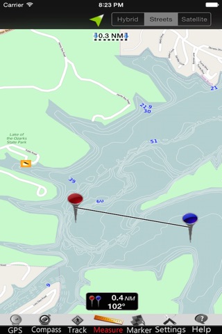 Lake of the Ozarks GPS Charts screenshot 3