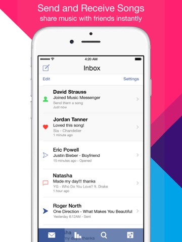 Music Messenger screenshot 4