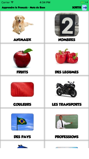 Learning French - Basic Words(圖1)-速報App