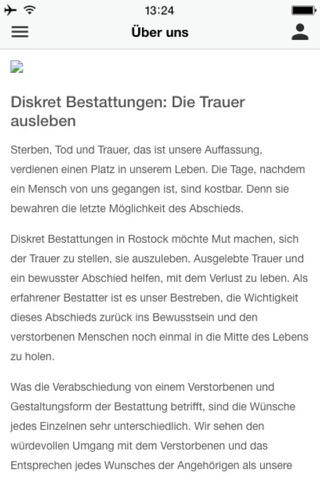 Diskret Bestattungen screenshot 2