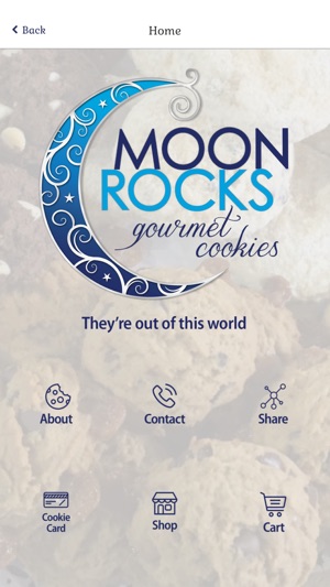 Moon Rocks Gourmet Cookies