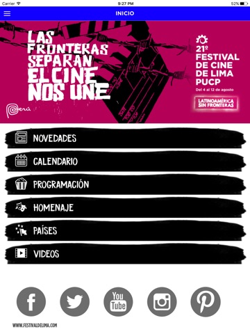 Festival de Cine de Lima screenshot 2