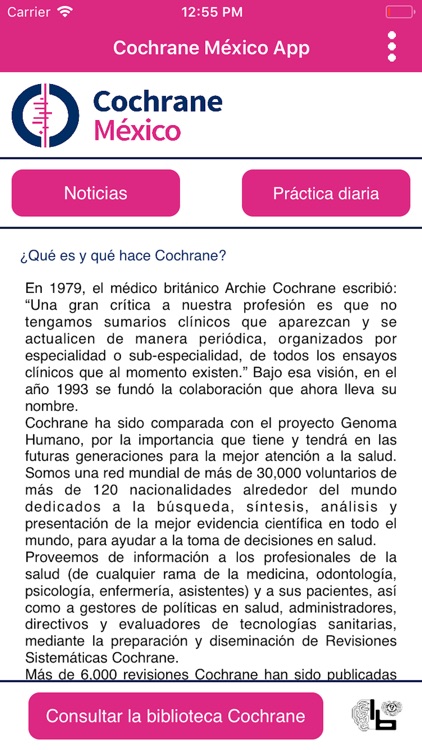 Cochrane México App