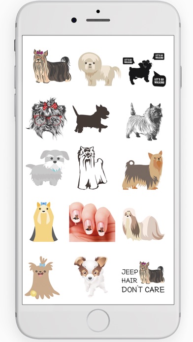 Yorkshire Terrier Stickers screenshot 3