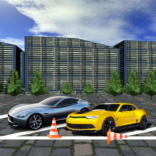 Real Car Parking University 3D Icon