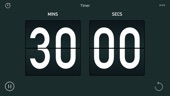 Flip Timer & stopwatch Captura de tela 2