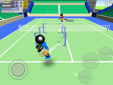 Stickman 3D Tennis - náhled