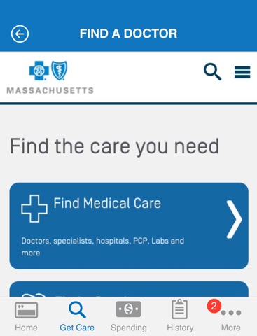 BCBSMA MyBlue Member App screenshot 4