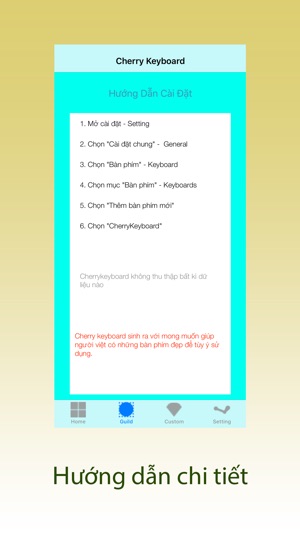 Cherry Keyboard Gõ tiếng Việt(圖3)-速報App