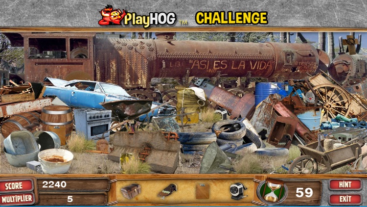 Waste Land Hidden Objects Game