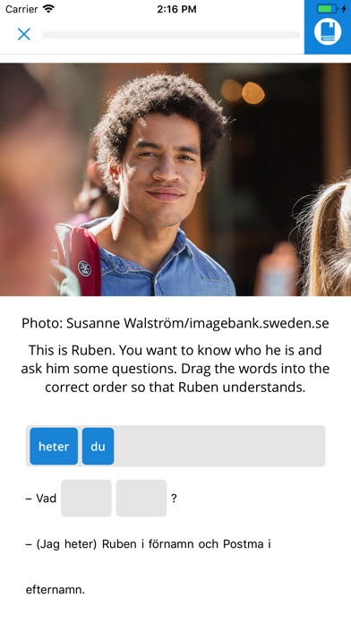 Learning Swedish Official screenshot 2