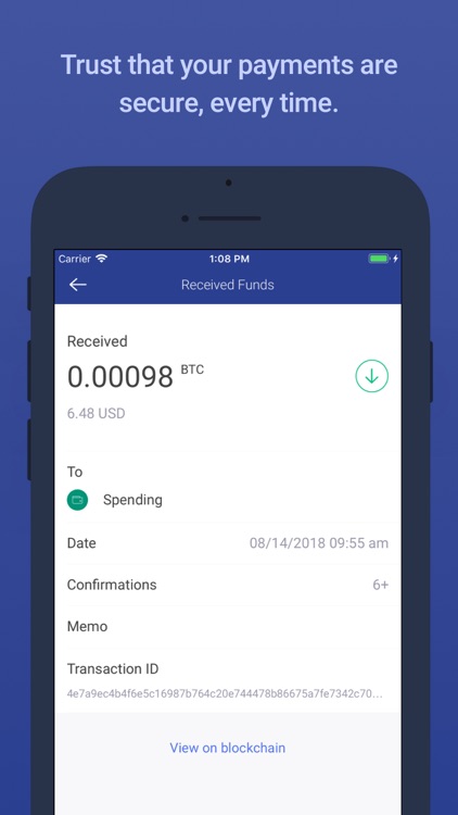 BitPay – Secure Bitcoin Wallet screenshot-4