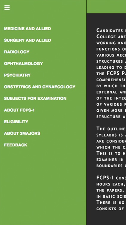 FCPS-1 MCQs