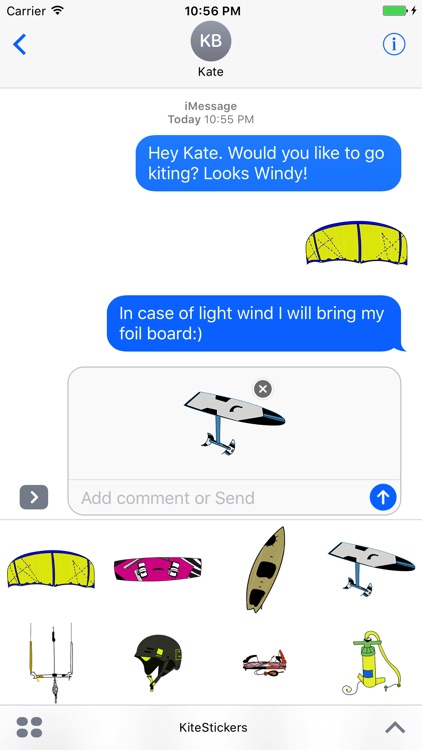 Kite Stickers