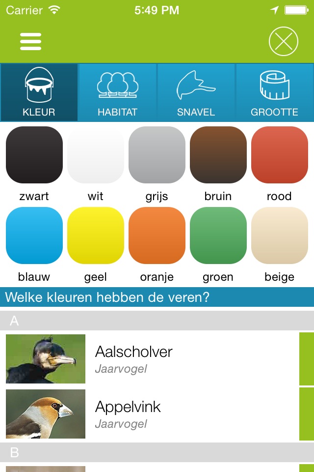 Vogels in Nederland screenshot 3