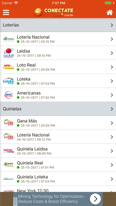 Conectate Loterías screenshot 2