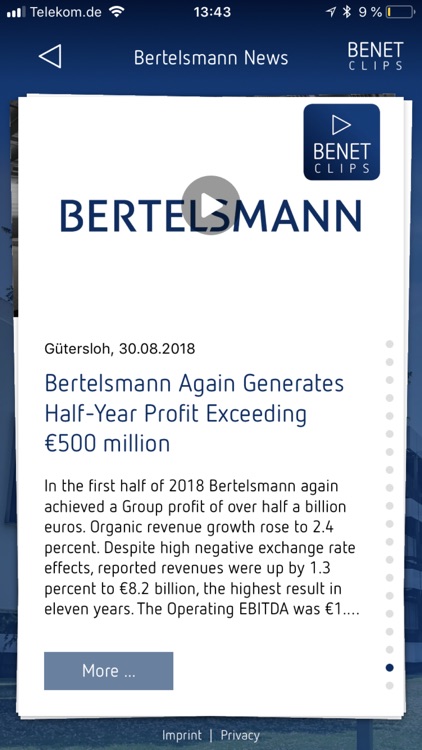 Bertelsmann News