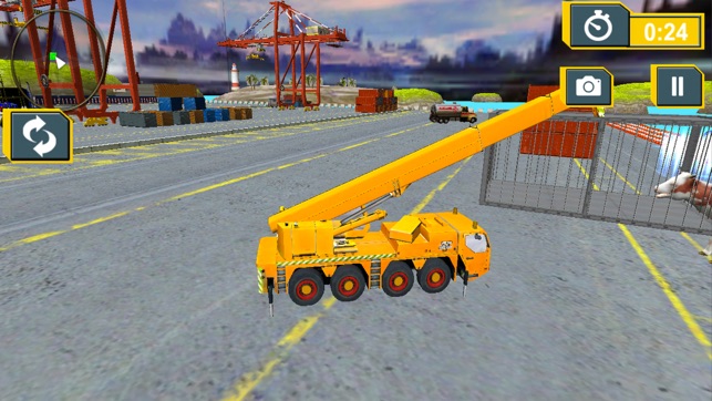 Heavy Cargo Crane Simulator 3D(圖6)-速報App