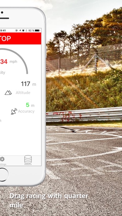 SpeedBox Performance Tracking Screenshot 2