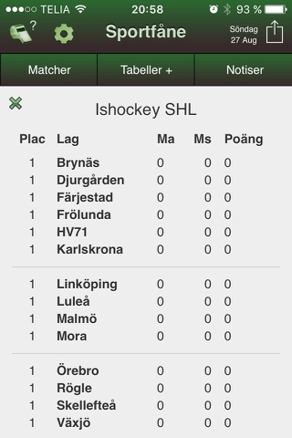 Sportfåne - Målservice SHL PL+ screenshot 3