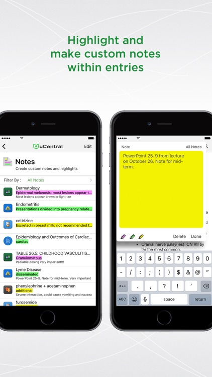 uCentral: Institutional Medical References & Tools