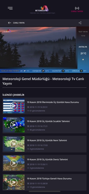 MGM Meteoroloji TV(圖2)-速報App