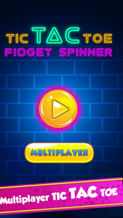 Tic Tac Toe Glow - Fidget Spin screenshot 4
