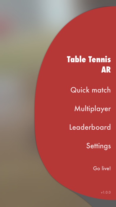 Table Tennis AR screenshot 3