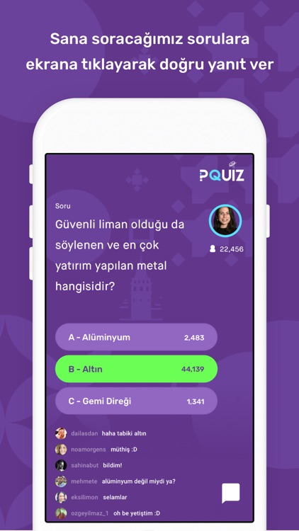 PQuiz -Canlı Bilgi Yarışması