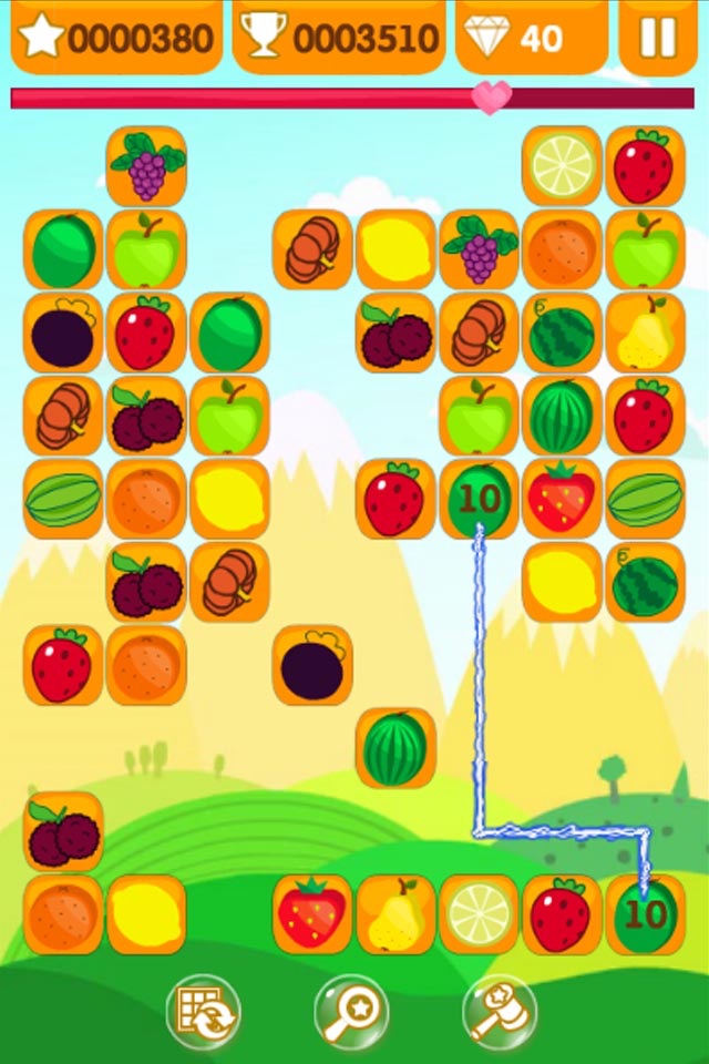FRUIT Link Link - Connect Two screenshot 3