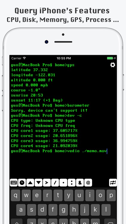 Terminal - console, powershell