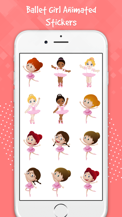 Ballet Girls Stickers screenshot 2