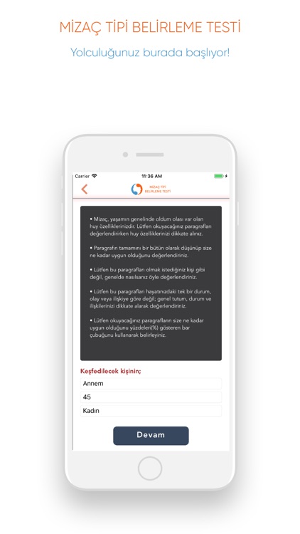 Dokuz Tip Mizaç Testi screenshot-3