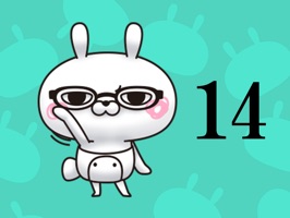 He is a rabbit of single eyelid