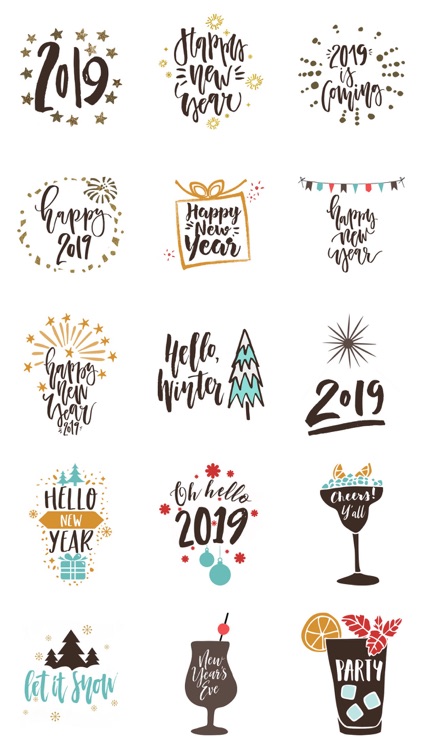 Happy New Year 2019! Greetings