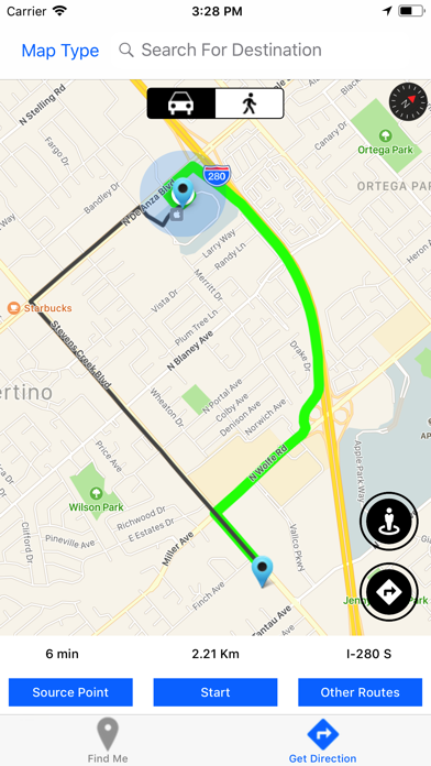 GPS Route Finder & Voice Maps screenshot 2