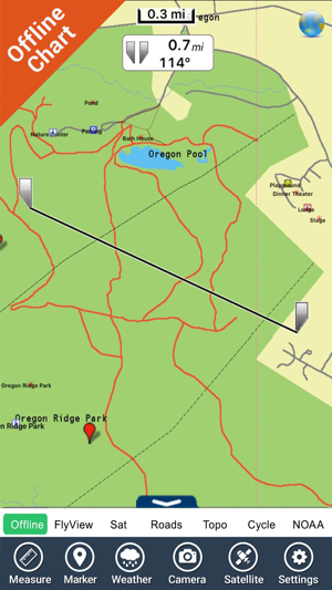 Oregon Ridge Park - GPS Map Navigator(圖5)-速報App