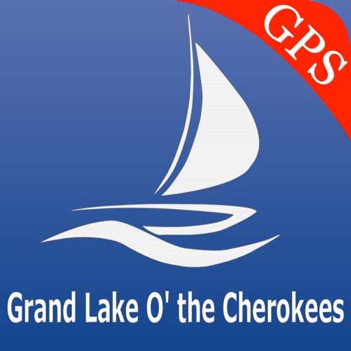 Grand lake o the Cherokees Map