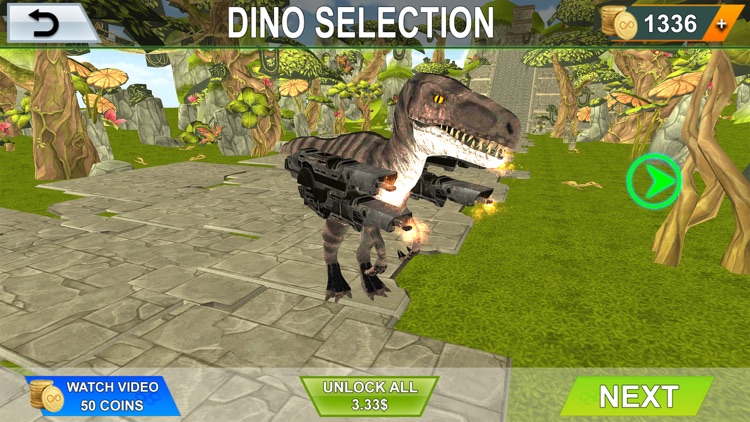 Dinosaur Attack Survival City screenshot-0