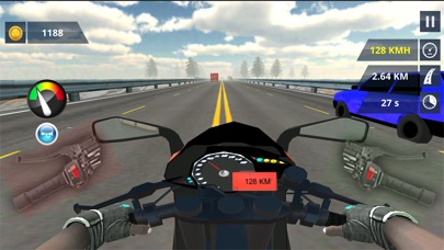 摩托车游戏-极品暴力赛车模拟驾驶游戏 screenshot 3