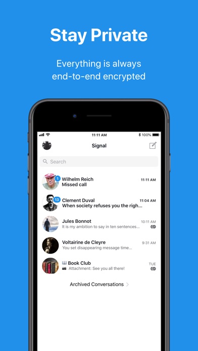 signal private messenger group link