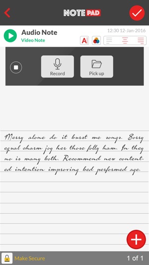 Secure Notepad - Text, Picture, Video & List(圖4)-速報App