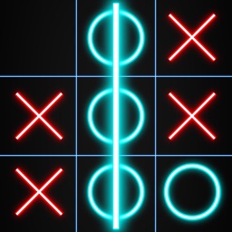 Image result for noughts crosses neon