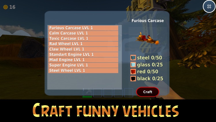 Craft Vehicle: Car Mechanic Simulator