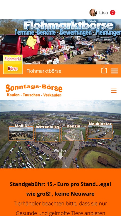 Flohmarktbörse