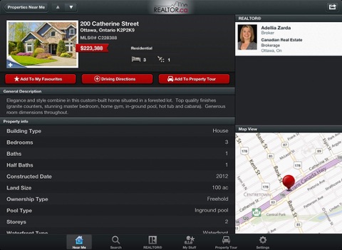 REALTOR.ca for iPad screenshot 3