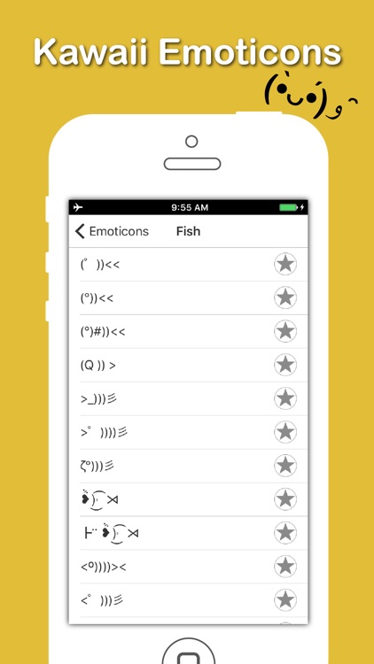 Japanese Emoticons for Texting