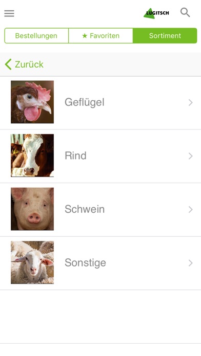 Lugitsch - Bestell App screenshot 2