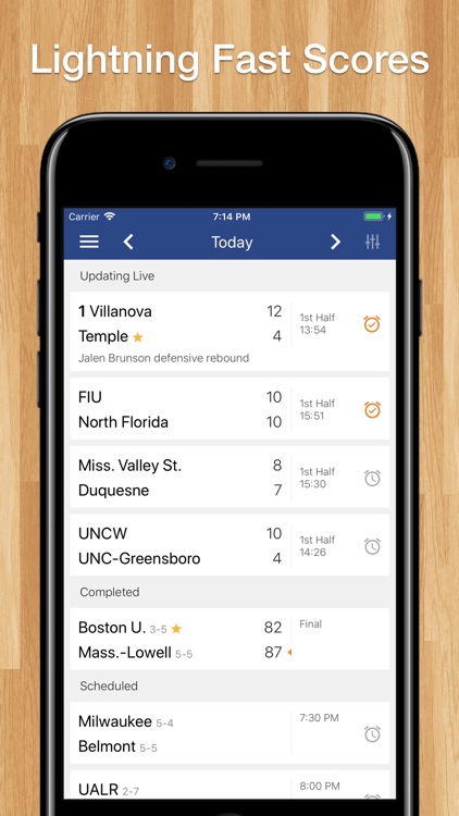 College Basketball Schedule