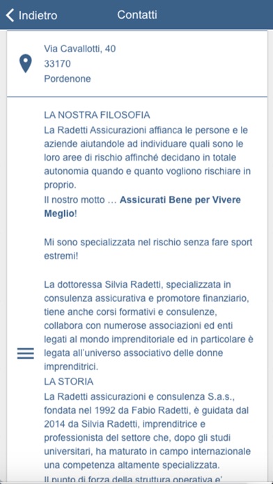 Radetti Assicurazioni screenshot 3